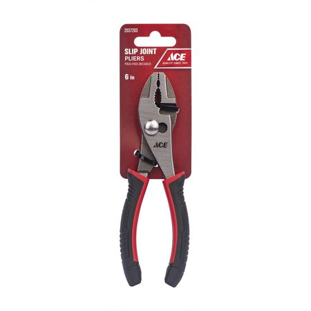 Ace 6 in. Chrome Vanadium Steel Slip Joint Pliers