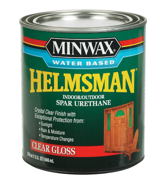 Minwax Helmsman Indoor and Outdoor Clear Gloss WaterBased Spar