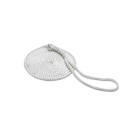 Seachoice White Nylon Line Dock 25 ft. x  1/2 in.