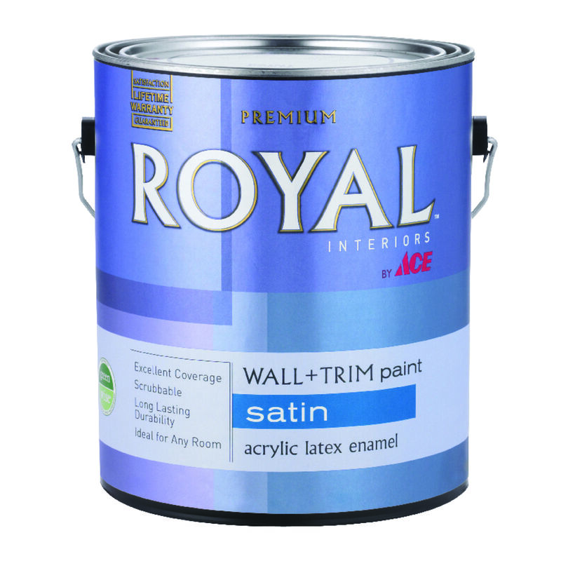 Ace Royal Satin High Hiding White Vinyl Acetate/Ethylene Interior Latex