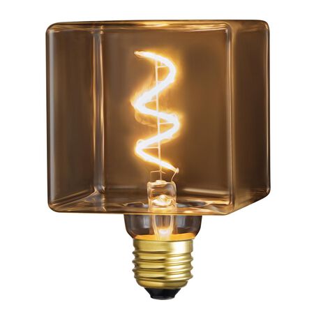 Globe Electric Decorative E26 (Medium) LED Bulb Clear 4 Watt Equivalence 1 pk