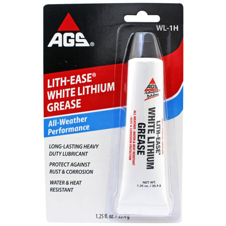 AGS Lith-Ease White Lithium Grease 1.25 oz