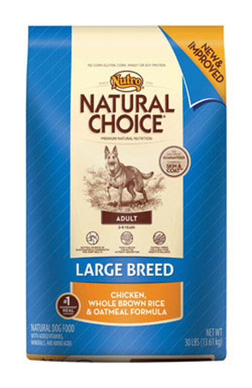 Nutro Natural Choice Large Chicken Adult Dog Food 30 Lb Stine Home Yard The Family You Can Build Around