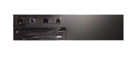 COL-MET 4-in. X 8-Foot Black Steel Landscape Edging