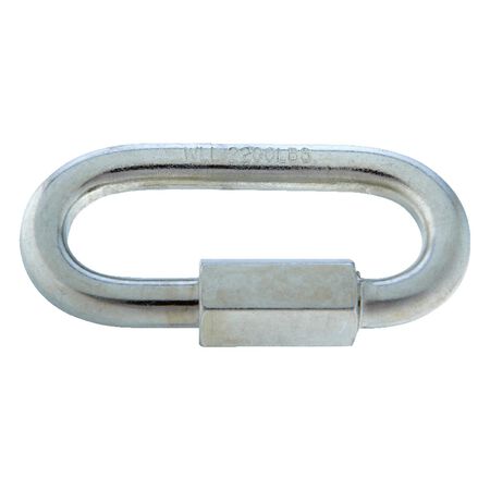 Campbell Zinc-Plated Steel Quick Link 220 lb 1-2/5 in. L Campbell Zinc-Plated Steel Quick Link 220 lb 1-2/5 in. L