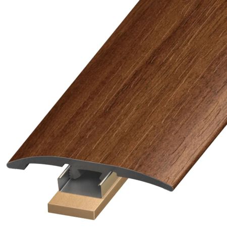 Versatrim Slim Trim 3-in-1 Floor Molding American Walnut