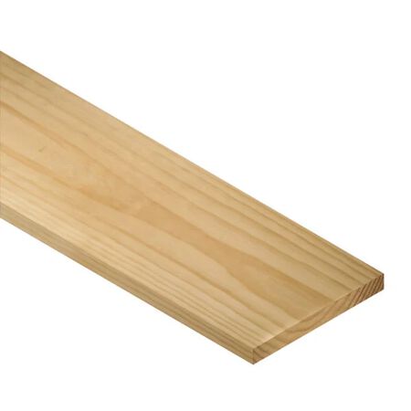 1 in. x 8 in. x 16 ft. Pine Designer