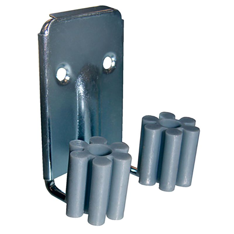 Crawford 1/4 in. Steel/Plastic 0.2 in. L Broom Clips 2 Stine Home