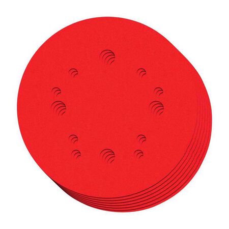 Diablo 5 in. Ceramic Blend Hook and Lock Sanding Disc Assorted Grit Assorted 7 pc