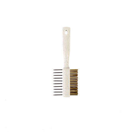 Wooster Beige Stainless Steel Brush and Roller Cleaning Tool
