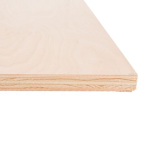 4 ft. x 8 ft. x 1/2 in. UV CV2 Plywood Birch