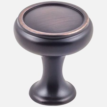 KasaWare 1-1/8 in. Diameter Transitional Flat Round Knob