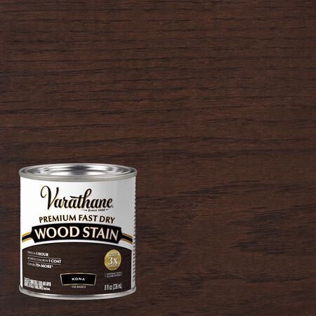 Varathane Premium Kona Oil-Based Fast Dry Wood Stain 1/2 pt