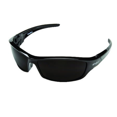 Edge Eyewear Reclus Safety Glasses Smoke Lens Black Frame 1 pc