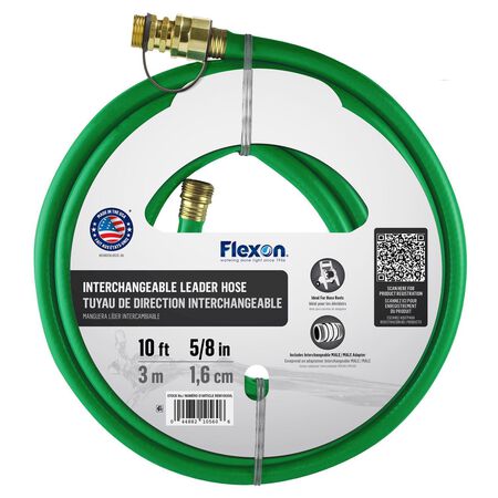 Flexon 5/8 in. D X 10 ft. L Medium Duty Leader Hose