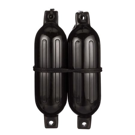 Seachoice Twin Eye Black Vinyl Boat Fender