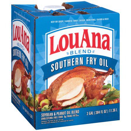 LouAna Peanut Frying Oil 384 oz. Boxed