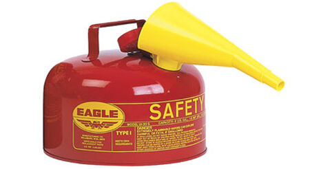 Eagle Steel Safety Gas Can 2 gal.