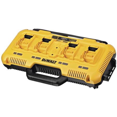 DeWalt 20V MAX DCB104 20 V Lithium-Ion 4-Port Fast Charger 1 pc
