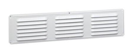 Air Vent Undereave Vent 16 in. x 4 in. 28 Sq." 15 in. x 3 in. Aluminum White