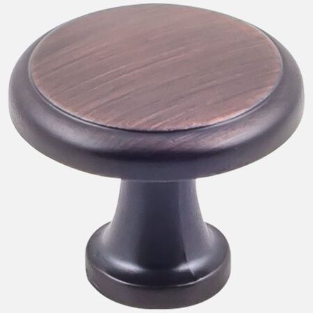 KasaWare 1-3/16 in. Diameter Flat Round Knob with Step