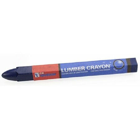 C.H. Hanson 4.5 in. L Lumber Crayon Blue 1 pc