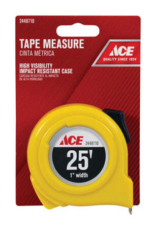 Ace Tape Measure 1 in. W x 25 ft. L