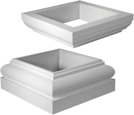 Cap & Base 12" Tuscan Fbrgls