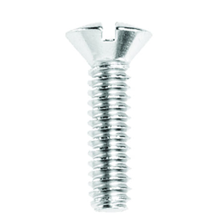 Danco No. 10-24 X 3/4 in. L Slotted Oval Head Brass Faucet Handle Screw