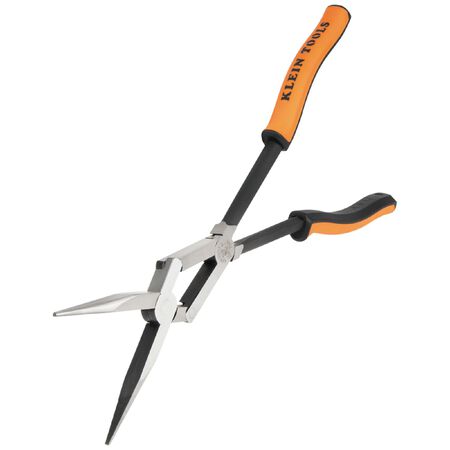 Klein Pliers, Long Reach Needle Nose Pliers, Straight Nose, 13-in.