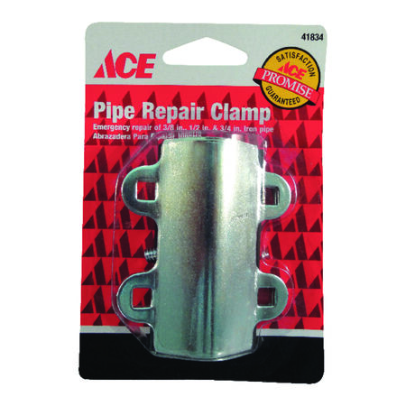 Ace 3/8 in., 1/2 in., & 3/4 in. Steel Pipe Repair Clamp
