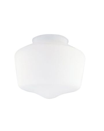 Westinghouse Schoolhouse White Glass Lamp Shade 1 pk