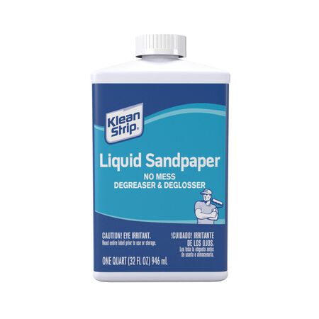 Klean Strip Liquid Sandpaper Water-Based Sander Deglosser 1 qt