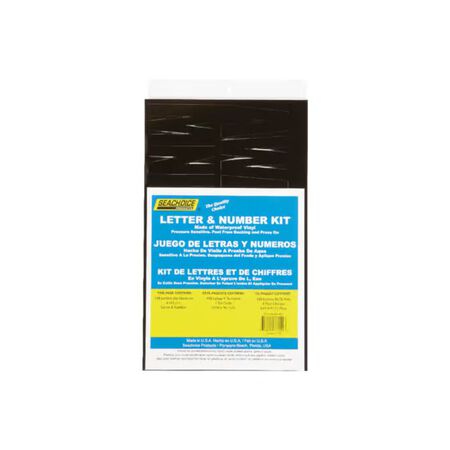Seachoice Vinyl Letter And Number Kits 148 Pack