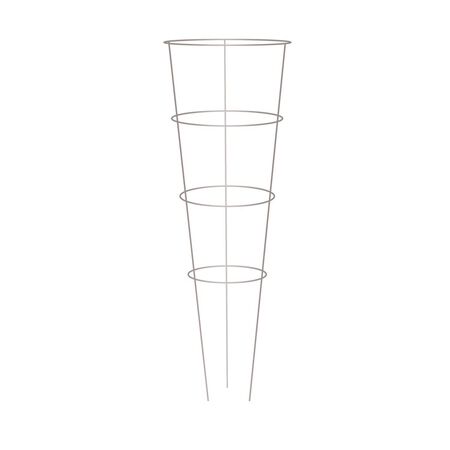 Glamos Wire 42 in. H X 14 in. W Gray Metal Plant Support