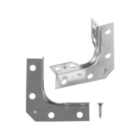Ace 2-1/2 in. H X 3.75 in. W X 2-1/2 in. D Zinc Outside Corner Brace
