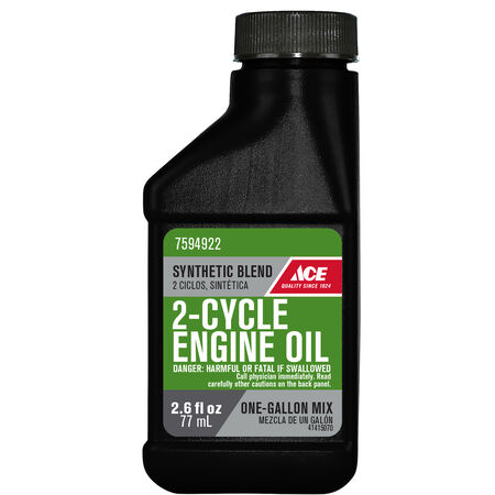 Ace 2-Cycle Synthetic Blend Engine Oil 2.6 oz