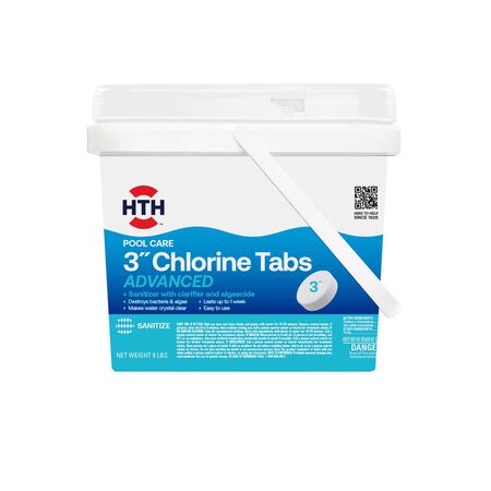HTH Tablet Chlorinating Chemicals 8 lb