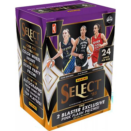 2025 Panini Select WNBA Basketball Blaster Box