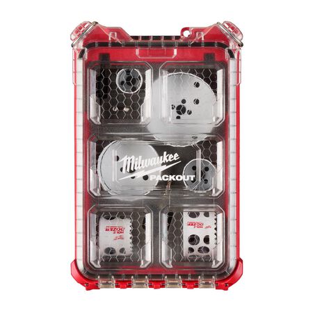 Milwaukee Hole Dozer Bi-Metal Hole Saw Kit 10 pk