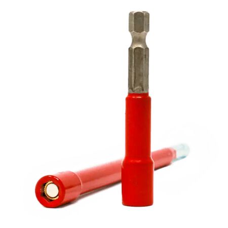 Rack-A-Tiers 1/4 in. Hex Bit Red 2.5 in.