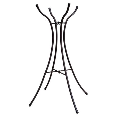 Hourglass Metal Birdbath Stand