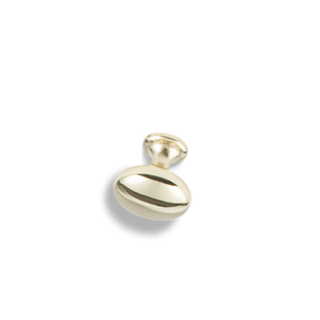 1-3/16" Diameter Cabinet Knob Polished Brass