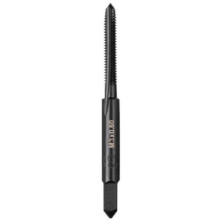 Milwaukee Metric M3x0.6 mm Straight Plug Tap