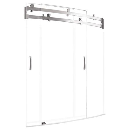 Delta Classic 400 60 in. H X 30 in. L Clear Shower Door