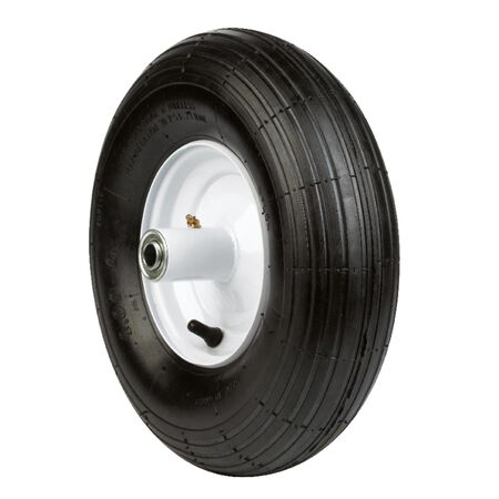 Arnold 6 in. D X 14 in. D 445 lb. cap. Centered Wheelbarrow Tire Rubber 1 pk