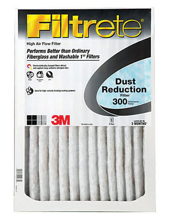 3M Filtrete 20 in. W x 30 in. L x 1 in. D Air Filter