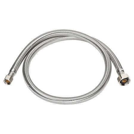 Ace 3/8 in. Compression X 1/2 in. D FIP 48 in. Stainless Steel Supply Line