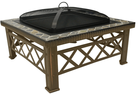Natural Slate Fire Pit