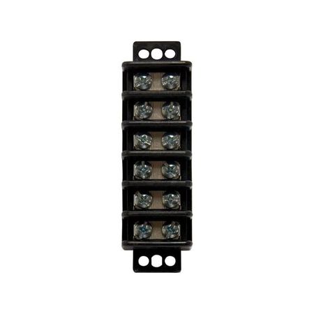 Gardner Bender 22-10 Ga. Insulated Wire Terminal Block Black 1 pk